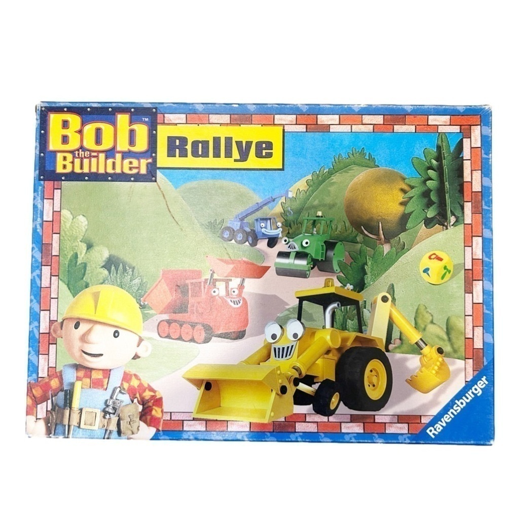 Bob The Builder Ravensburger Game ages 2 1/2+ 2002 Bob the builder Rally